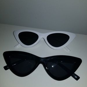 Fashion Eyewear-White and Black